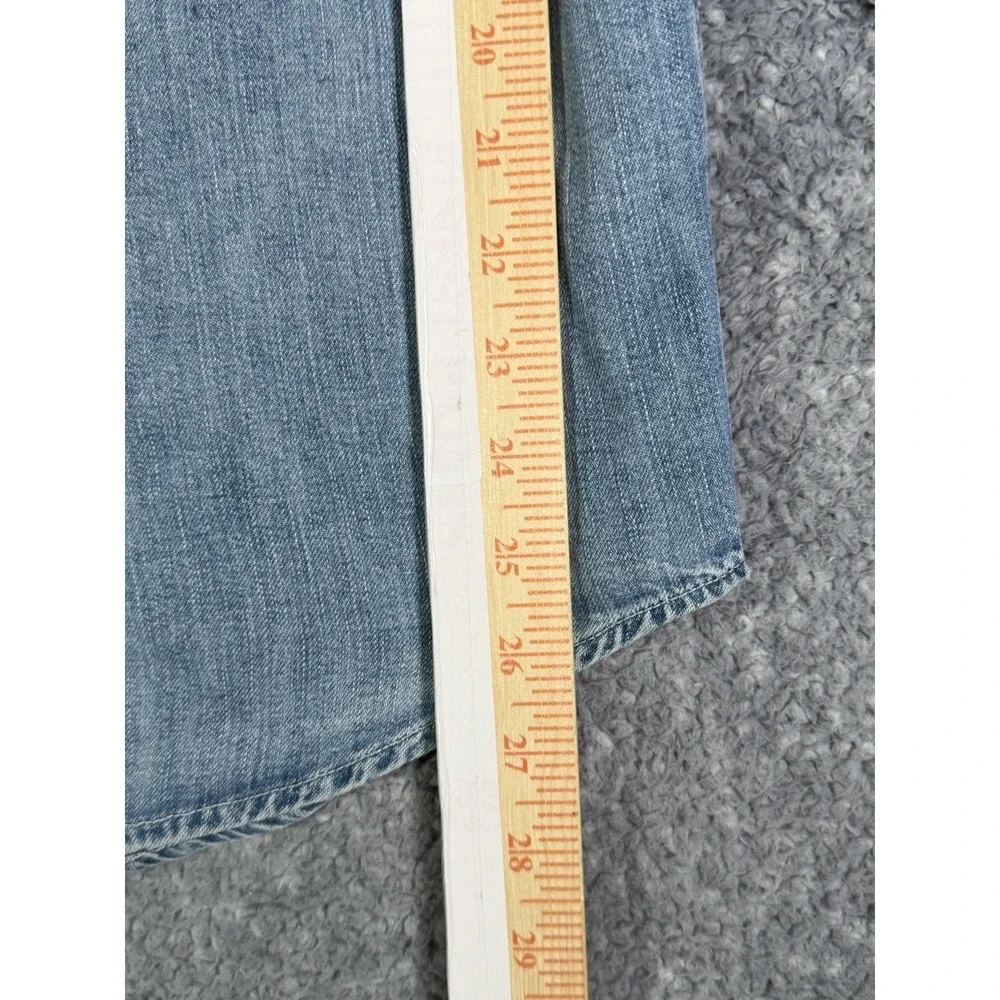 Vintage 90s Banana Republic Denim Shirt Button Up Plaid Accent Men's Size Medium